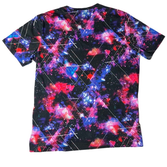 NWT Robert Graham Space Geo T-Shirt XL | abstract geometric graphic AOP tee - Picture 2 of 7